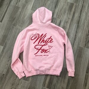 White Fox Boutique Pink Hoodie